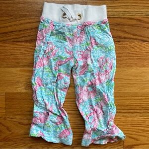 Lilly Pulitzer Lobstah Roll Little Beach Pant size XS toddler